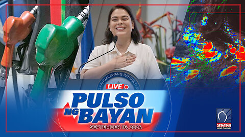 LIVE: Pulso ng Bayan kasama sina Admar Vilando at Jade Calabroso | September 16, 2024