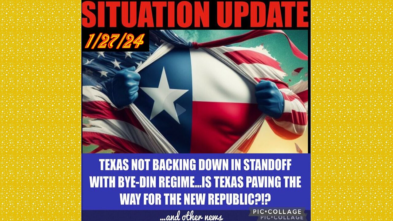 SITUATION UPDATE 1/27/24 - Covid-19/Jabs/Plan-Demics, Global Financial Crises,Cabal/Deep State Mafia