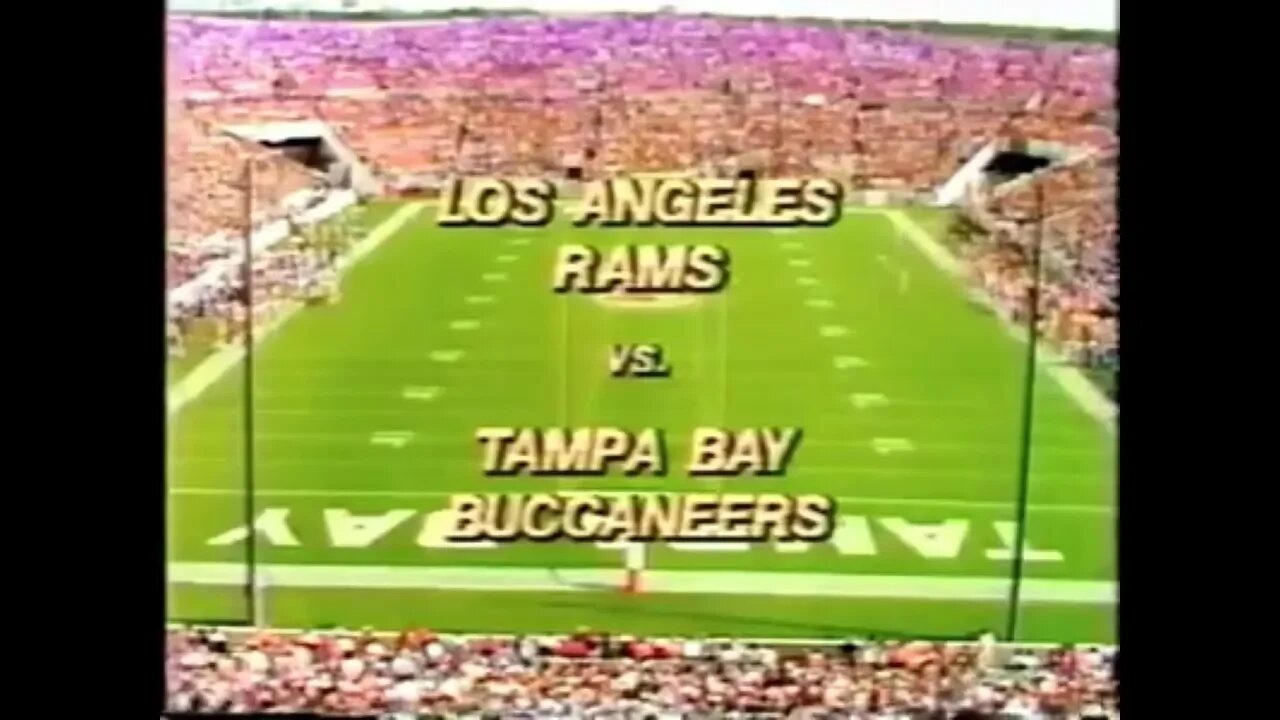 1979-09-23 Los Angeles Rams vs Tampa Bay Buccaneers