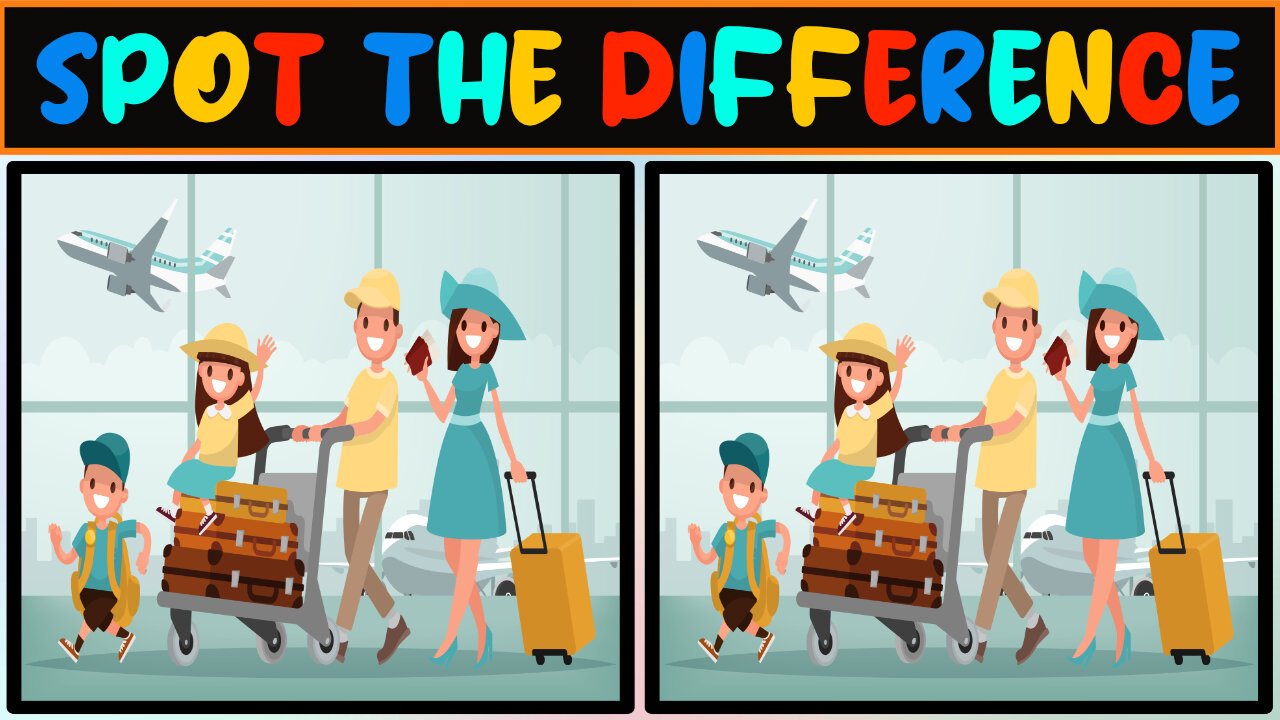 Spot The Difference - Find 5 Differences with 5 Games - Fun For All To Play