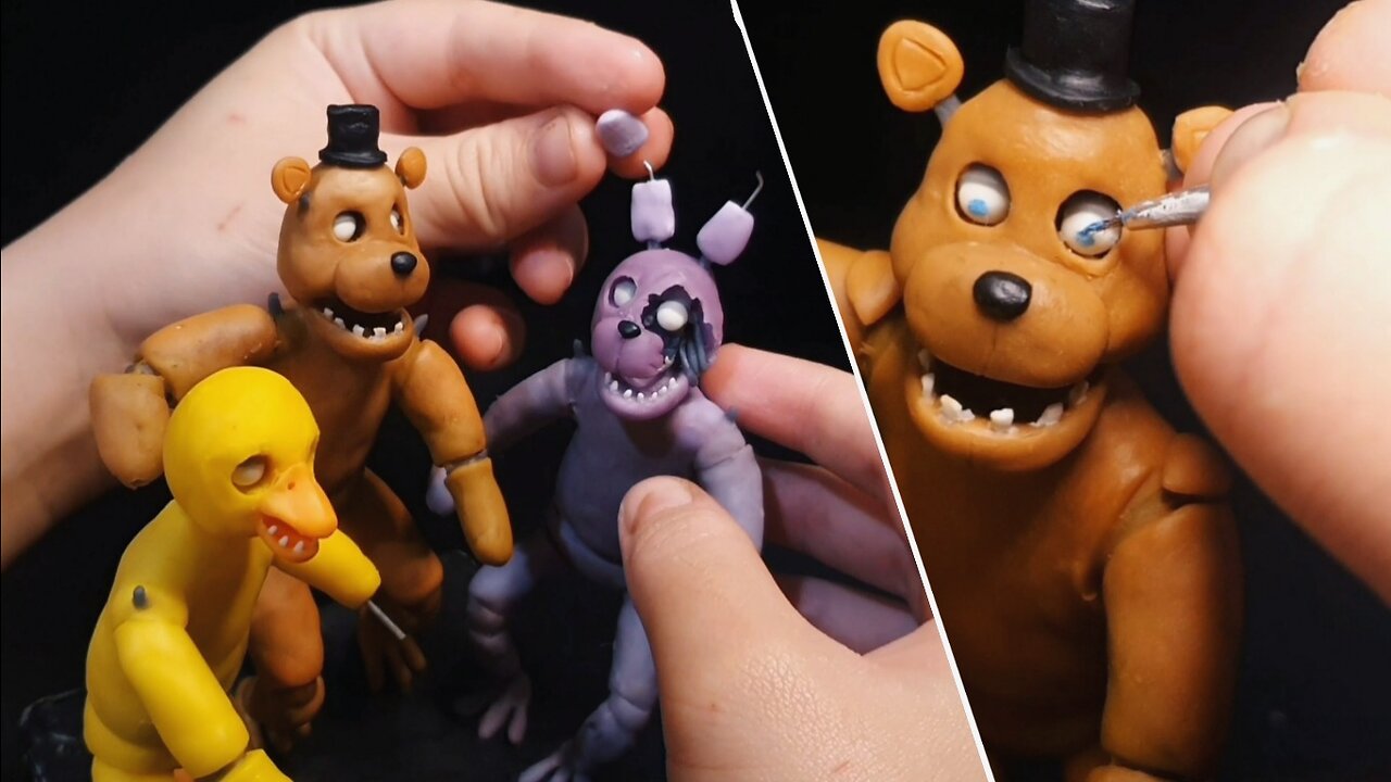 Creating a (FNAF) Figure - Modeling Process + Crying Child