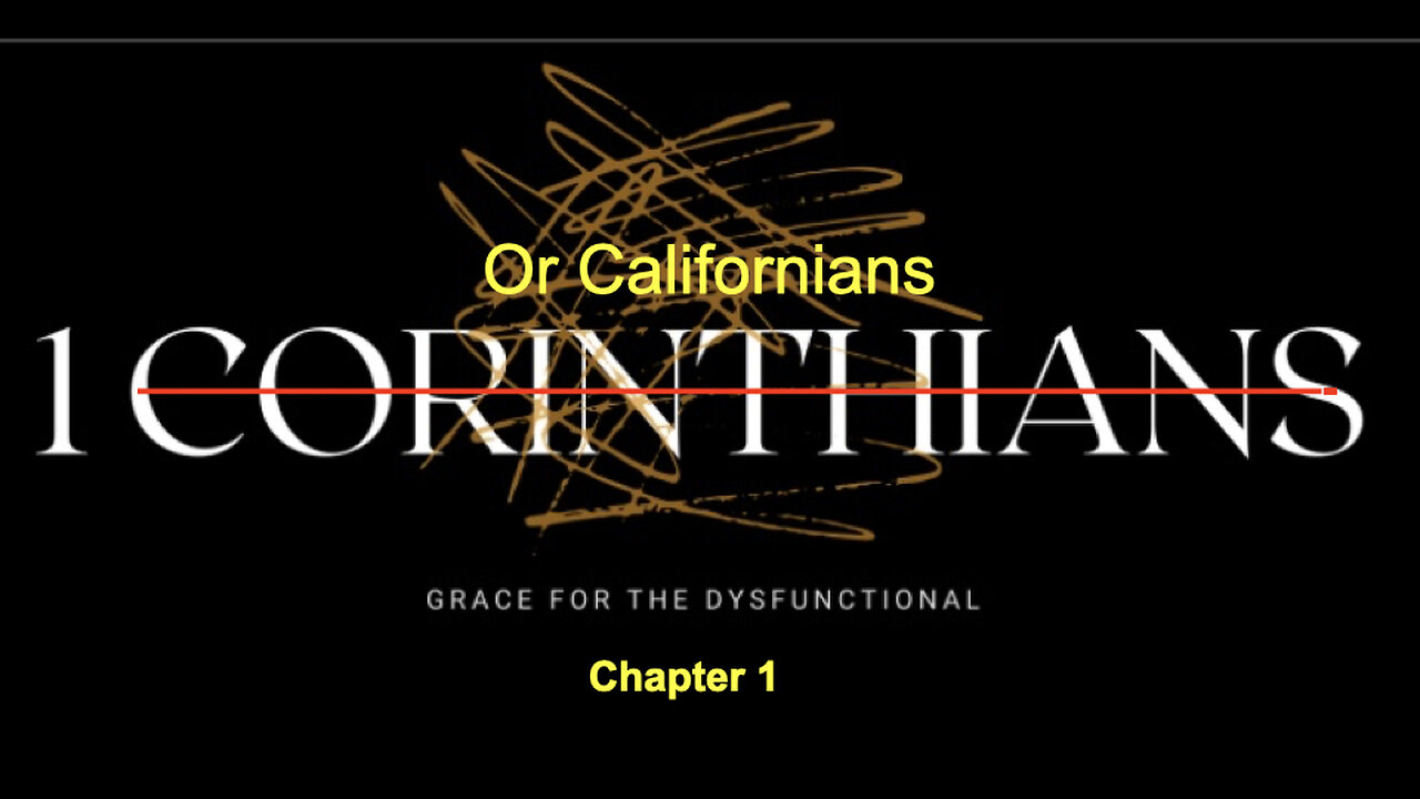 324 1 Corinthians Chapter 1