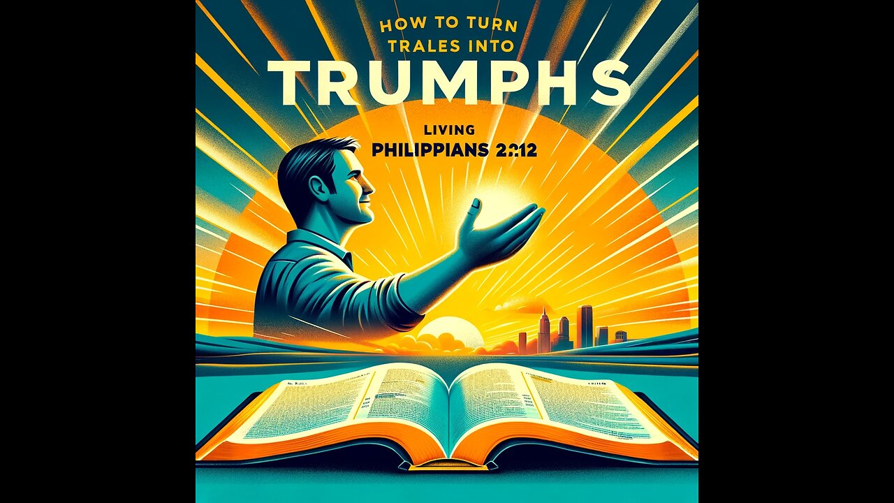 HOW TO Turn Trials into Triumphs: Living Philippians 2:12