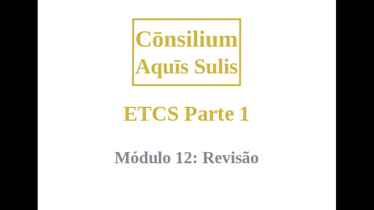 ETCS Parte 1 Módulo 12 (Português)