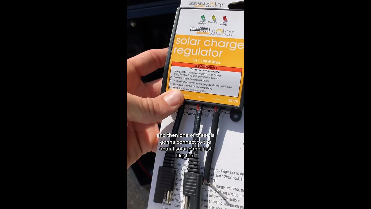Solar panel update from harbor freight