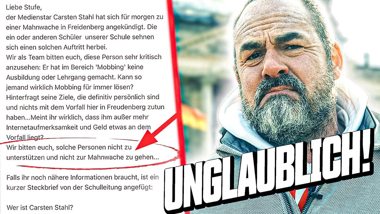 Freudenberg Lügen und Manipulation - Carsten Stahl ist sprachlos !