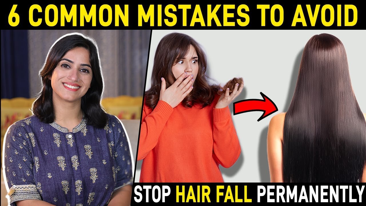 Mistakes That Lead To Hair Fall | Hair Solutions Ayurvedic Hair Products!