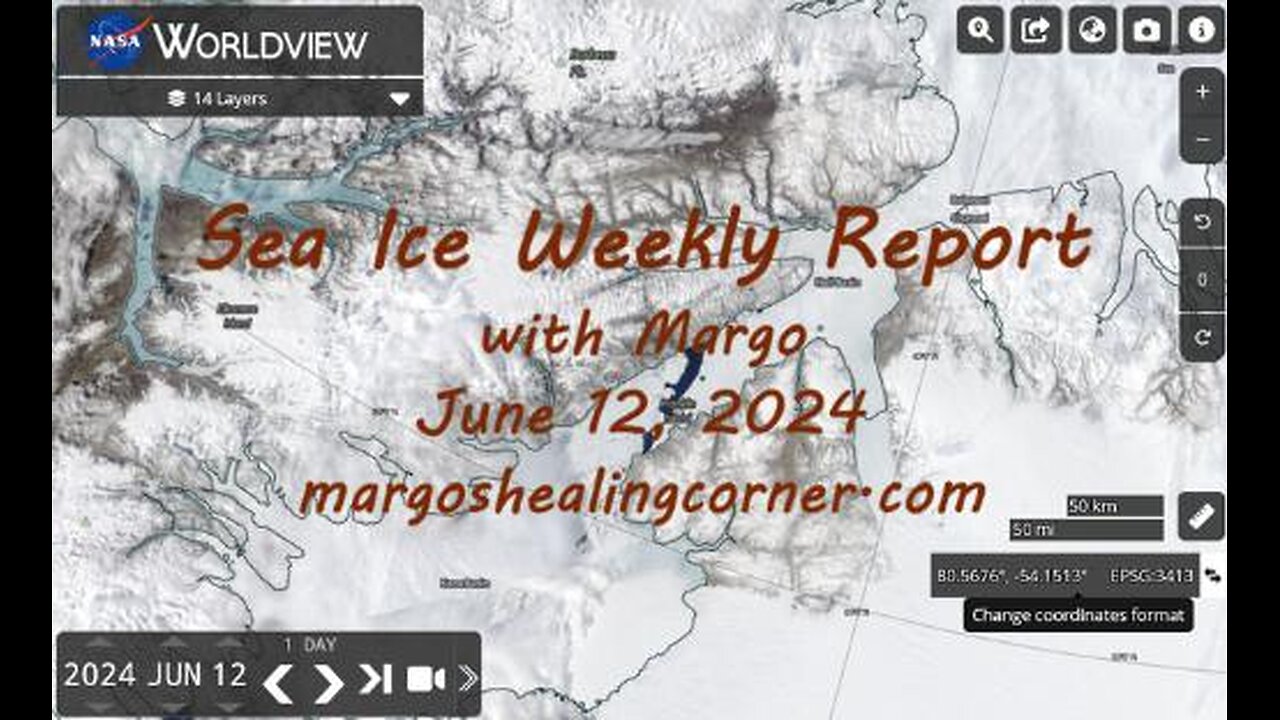 Sea Ice Weekly Report with Margo (June 12, 2024)