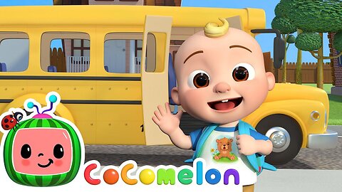 Wheels on the Bus | @CoComelon Nursery Rhymes & Kids Songs