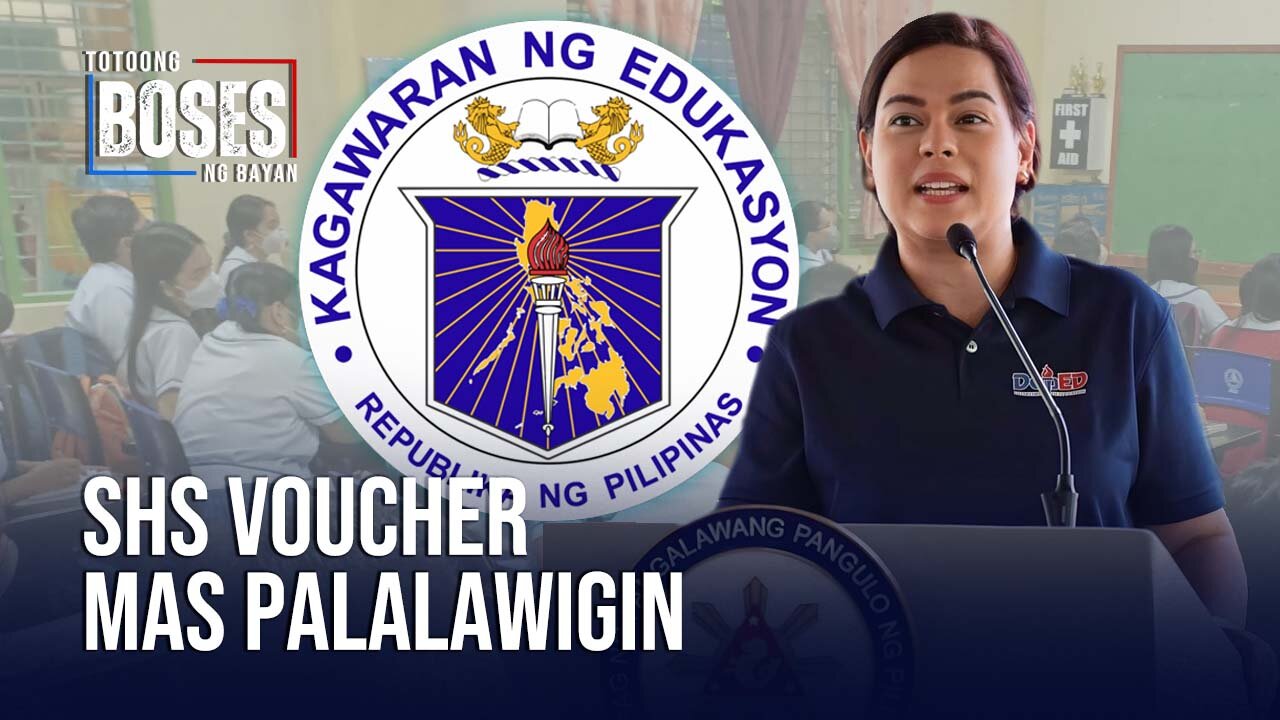 Pagpapalawig ng voucher para sa mga Senior High School ng SUCs at LUCs, ipinag-utos ni VP Sara