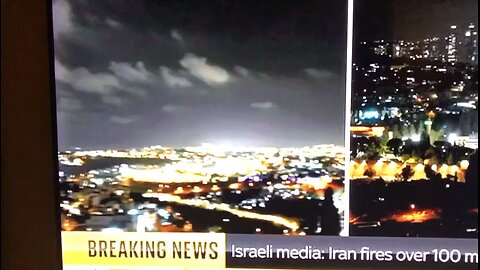 Israeli media: iran fires over hundreds of missiles on Israel