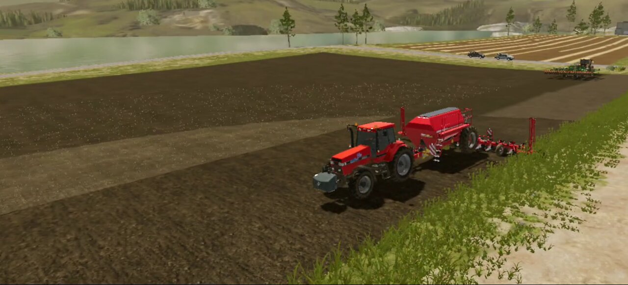 Farming Simulator 20 - another field and bigger planter