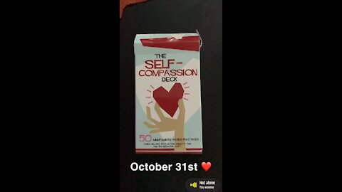 October 31st oracle card - struggles