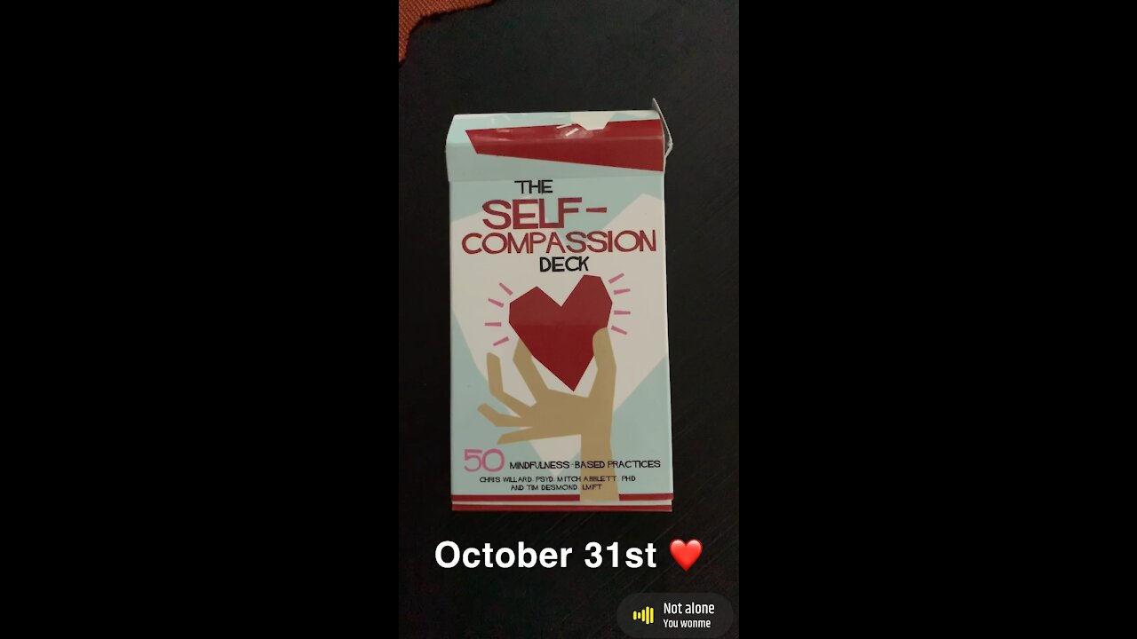 October 31st oracle card - struggles