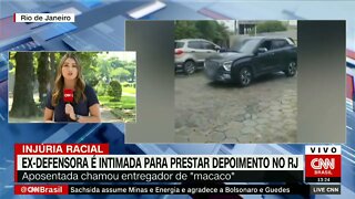 Ex-defensora que chamou entregador de "macaco" é intimada a prestar depoimento no RJ | LIVE
