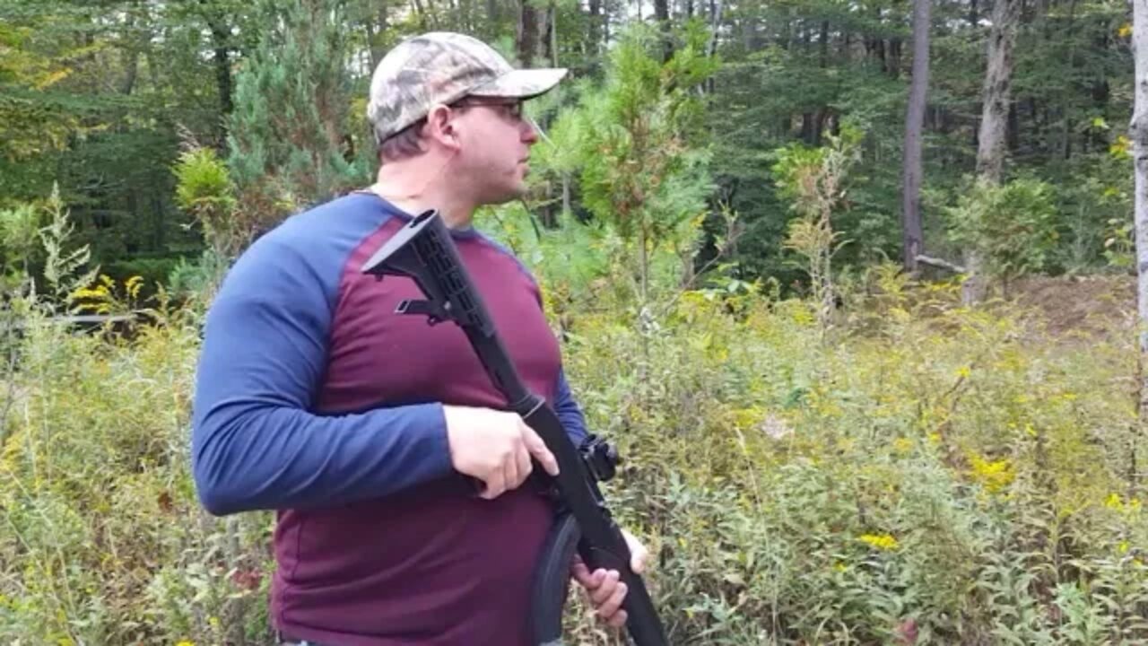 Shooting Standing Position for Distance - 110 yds