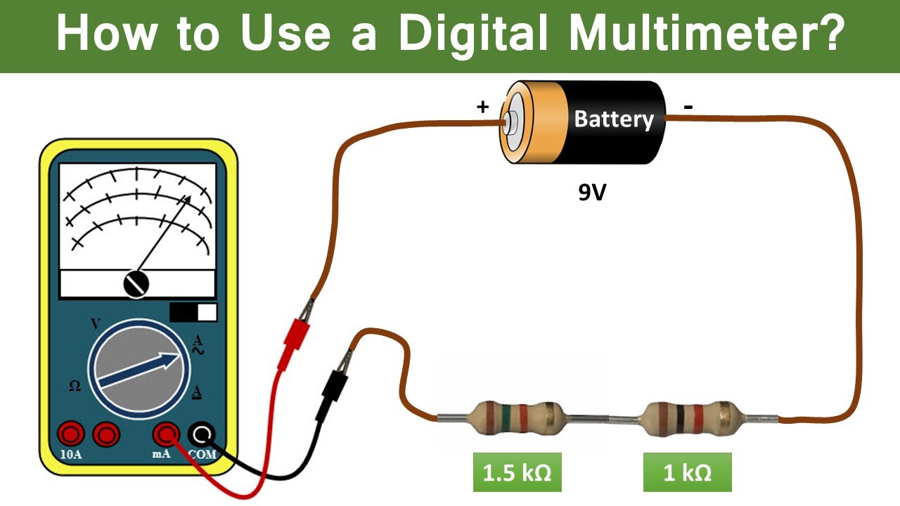 How to Measure Voltage, Current and Resistance? How to Use a Multimeter for Beginners?