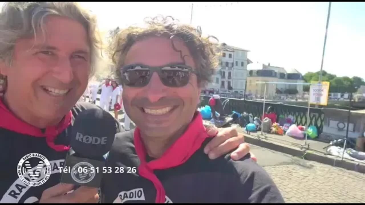 Rush avant montage - Franck et Patrick - Dimanche - Fêtes de Bayonne - Radio Biarritz [en direct ��
