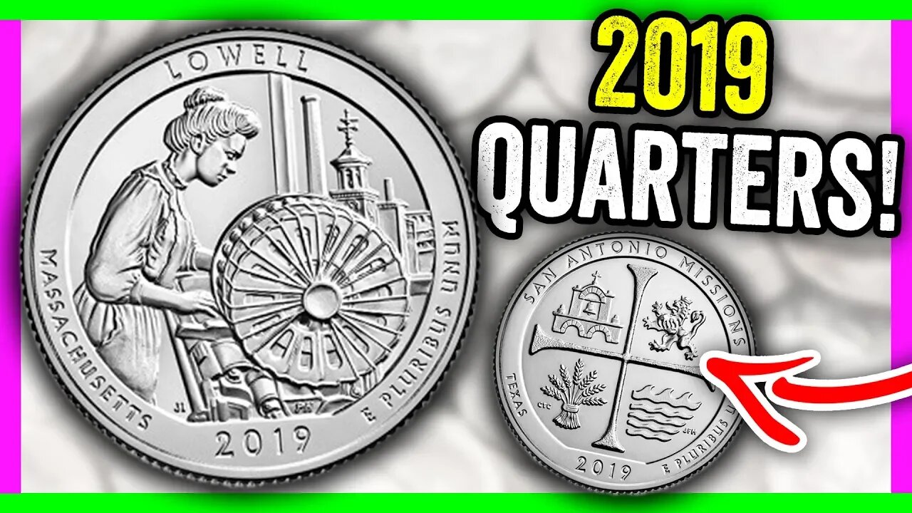 2019 QUARTERS COIN DESIGN - NATIONAL PARK QUARTERS