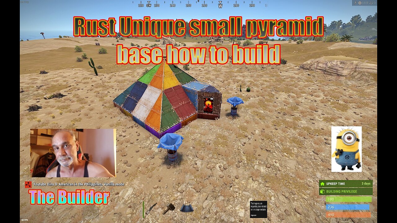 Unique small pyramid base how to build the builder