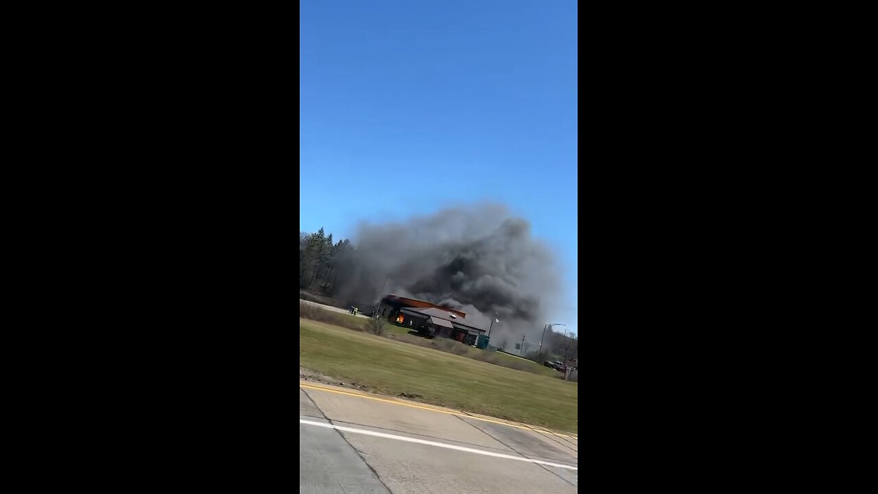 Toll Booth Fire In West Virginia