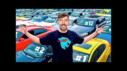 I Gave My 40,000,000th Subscriber 40 Cars
