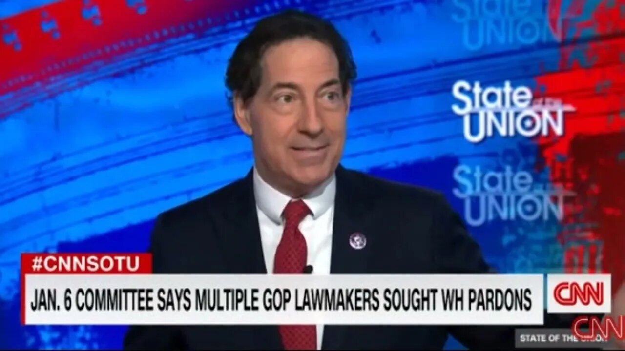 Jamie Raskin squirms as CNN host grills him for evidence of explosive claim that GOP lawmakers sough