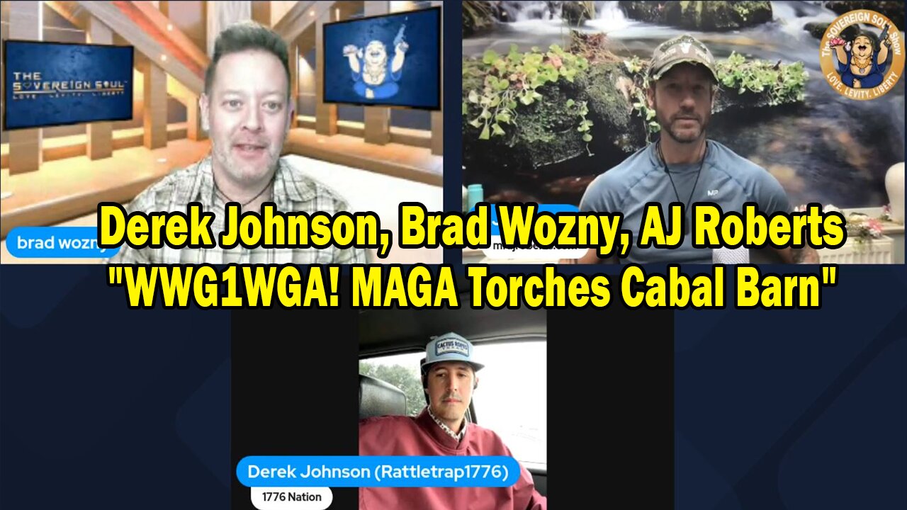 Derek Johnson, Brad Wozny, AJ Roberts Situation Update Nov 27: "WWG1WGA! MAGA Torches Cabal Barn"