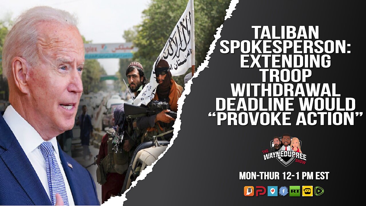 Taliban Spokesman Says Foreign Troops COULD Face Unspecified Consequences!!