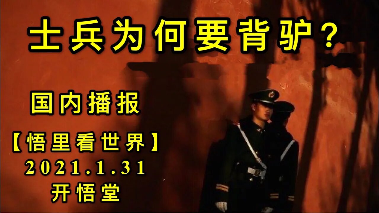 KWT979(3)士兵为何要背驴？20210131-11【悟里看世界】