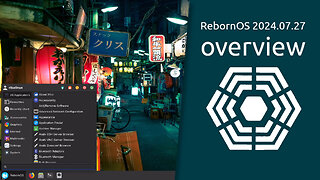 RebornOS 2024.07.27 overview | Made for you, made with you.