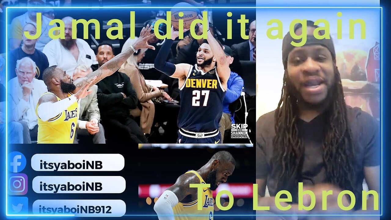 Jamal Murry did it again to Lebron James and the Lakers.... #throwbackvideo from last year