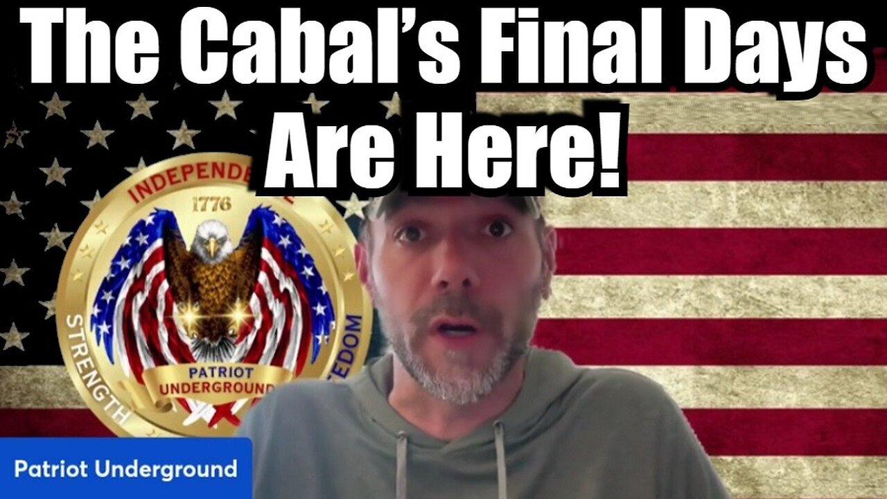 New Patriot Underground - The Cabal’s Final Days Are Here - 11/15/24.