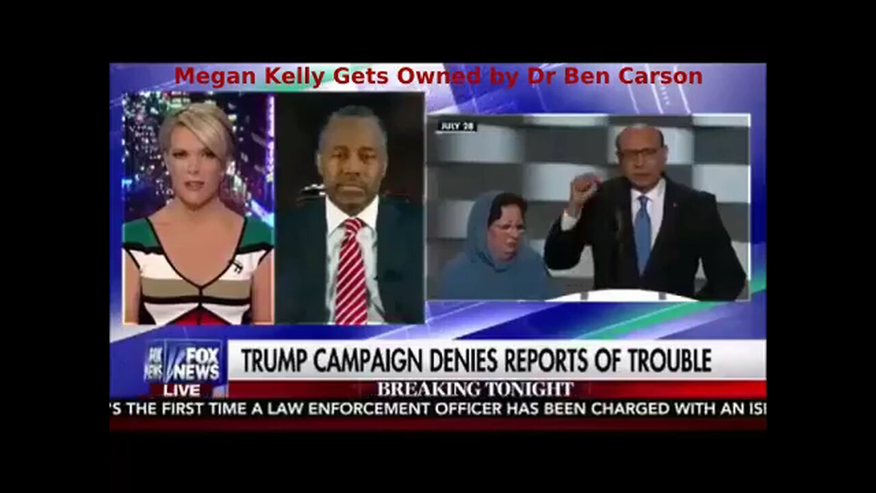 Fiery Exchange: Dr. Ben Carson's Powerful Response to Megyn Kelly on Khizr Khan Family