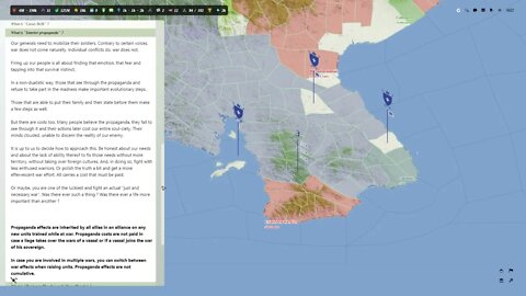 Minds of Nation "tutorial" information tabs you can only see at war