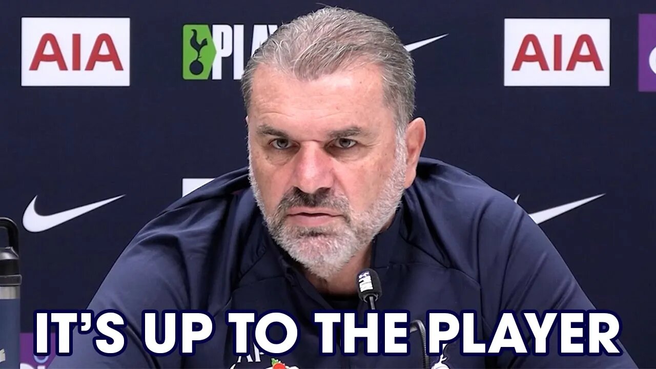 ANGE "The Individuals Decide The System We Play" Wolves Vs Tottenham [EMBARGOED SECTION]