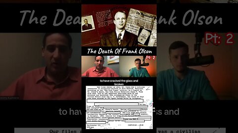 The Death Of Frank Olson pt: 2