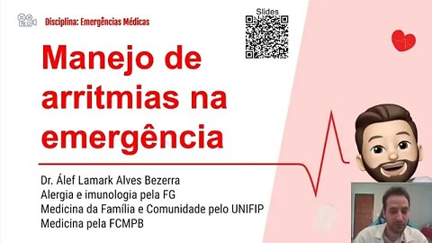 MANEJO DE ARRITMIAS NA EMERGÊNCIA | Dr. Álef Lamark