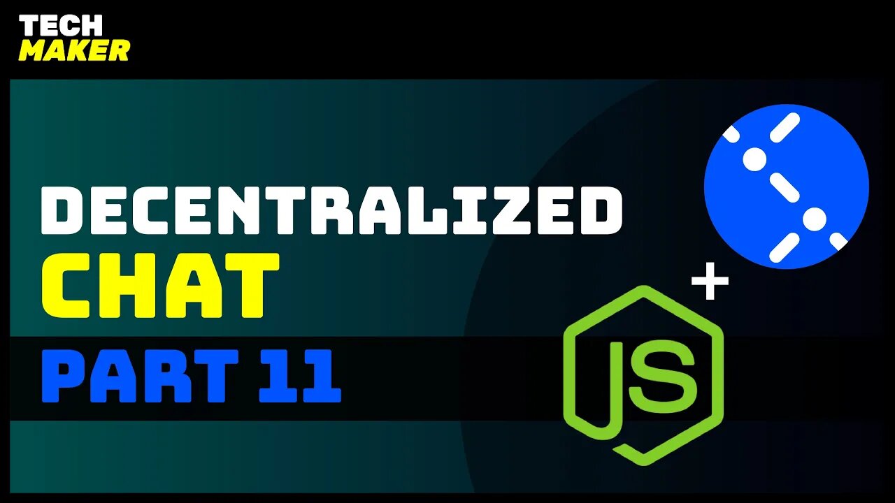 Node JS Tutorial | Decentralized Chat Application with Aleph.im and Node.js - Part 11