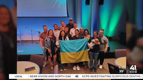 Fellowship of Christian Athletes supporting large group of Ukrainian refugees in Kansas City area