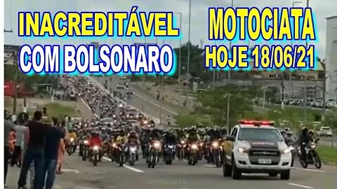 MOTOCIATA EM MARABÁ-PA HOJE FOI LINDO COM BOLSONARO