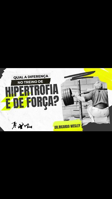 DIFERENÇAS no treino de FORÇA e de HIPERTROFIA #treino #força #hipertrofia #hipertrofiamuscular