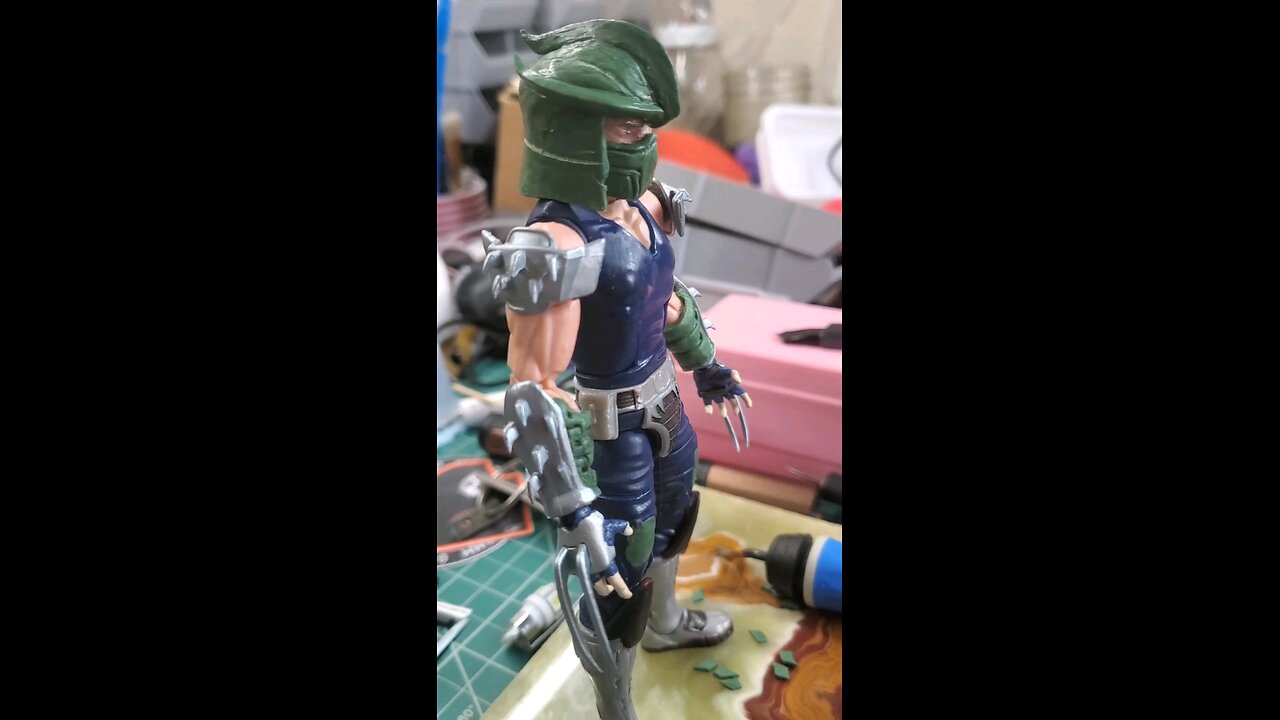 G.I. Joe custom kitbash tmnt Shredder