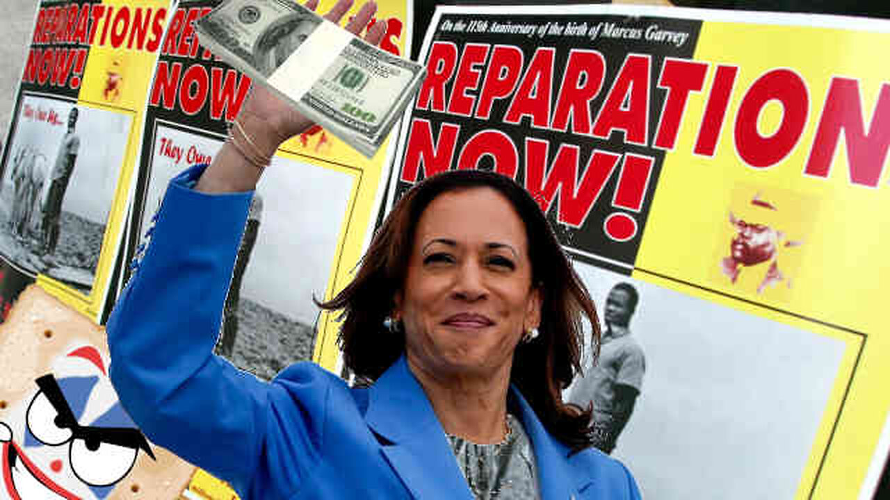 Kamala Promises Reparations For Blacks ReeEEeE Stream 09-04-24