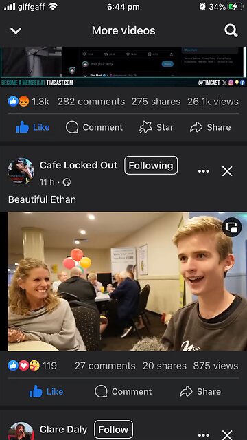 Cafe Locked Out : Beautiful Ethan : amazing experience after accident- teenagers are raising up