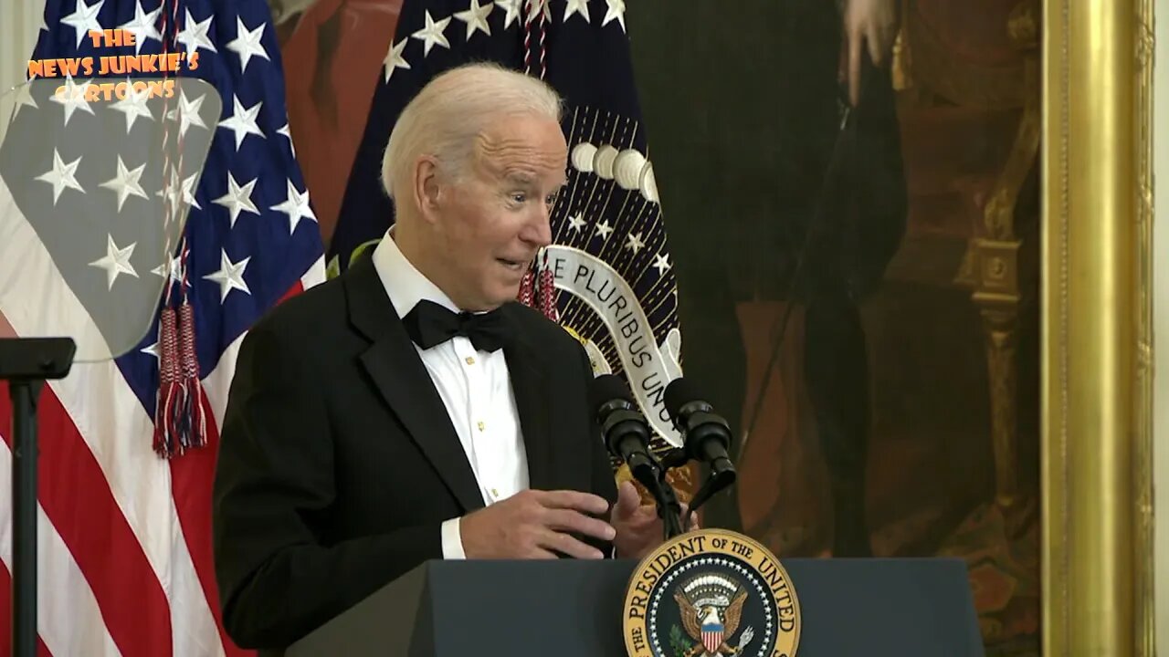 Biden: "You make me laugh at myself a lot."
