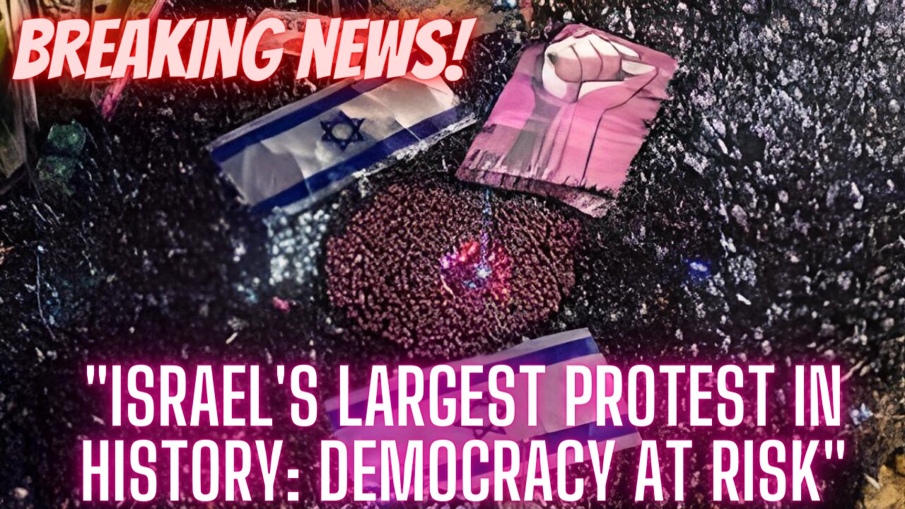 "Israel's Largest Protest in History: Democracy at Risk" #usnews #newstoday #currentaffairs