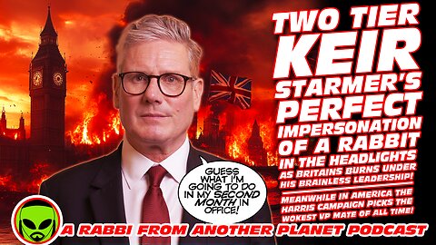 Two Tier Keir Starmer’s Perfect Impersonation of a Rabbit in the Headlights!!! 
