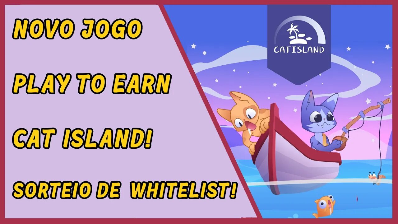 Cat Island - Sorteio de 5 vagas na Whitelist