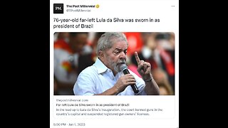 Far-left Lula da Silva sworn in as president of Brazil